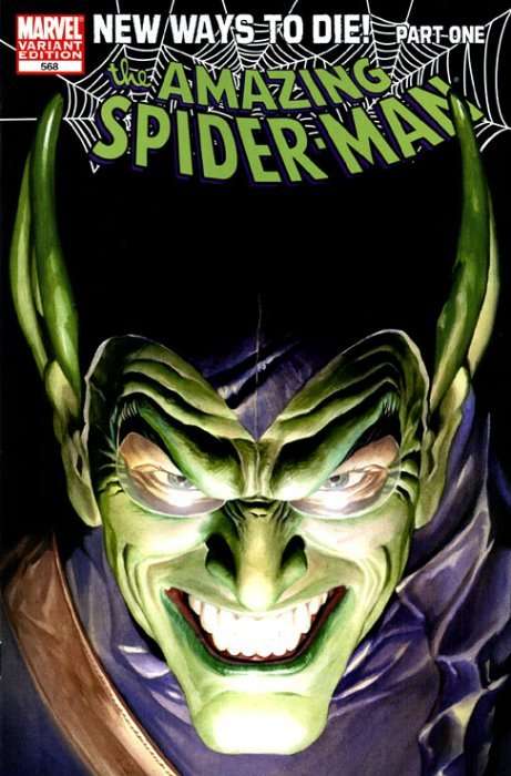 The Amazing Spider-Man Issue # 568c Alex Ross Variant