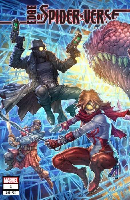 EDGE OF SPIDER-VERSE #1 - 5 ALAN QUAH CONNECTING VARIANTS SET