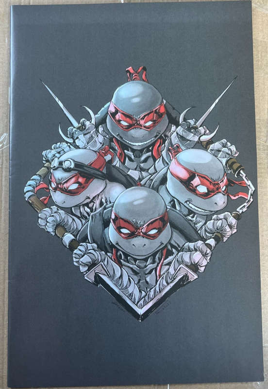 Teenage Mutant Ninja Turtles #1 MCM London IDW Eskivo VIRGIN VARIANT Exclusive