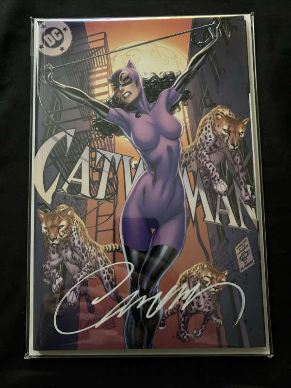 Catwoman 80th Anniversary #1 Cover D Scott Campbell SIGNED w/COA