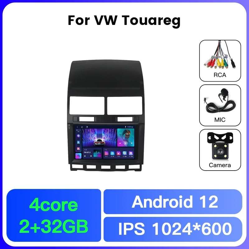 Intelligent GPS navigation system For VW Volkswagen Touareg 2003-2010 Android Car radio