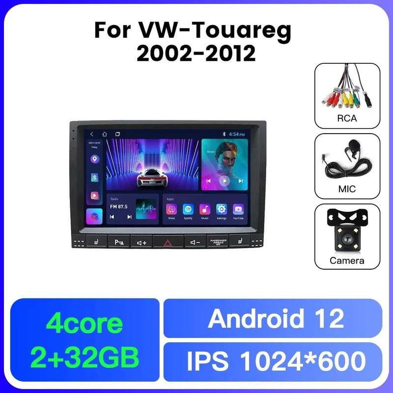 Intelligent GPS navigation system For Volkswagen VW Touareg GP 2002 - 2010 Android Car radio