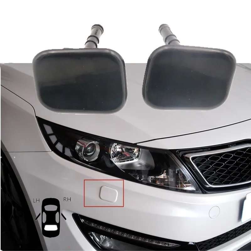 For KIA K5 Optima 2012 2013 2014 Headlight Washer Nozzle Cover Headlamp Water Spray Jet Cap