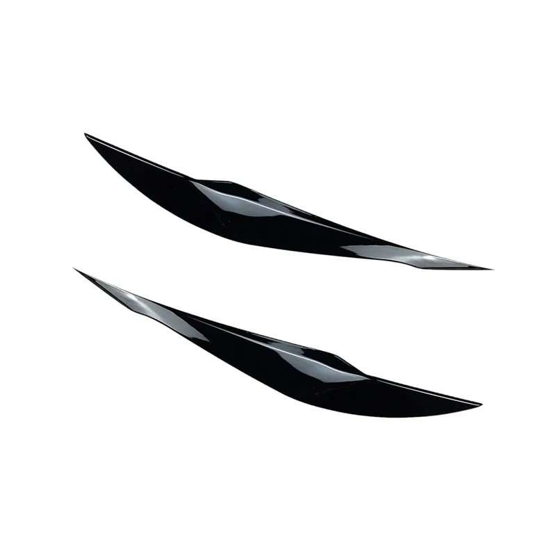 Auto Headlight Lamp Eyebrows Cover Trim Stickers For BMW 3 Series F30 F31 318i 320i 2012-2018 Car...