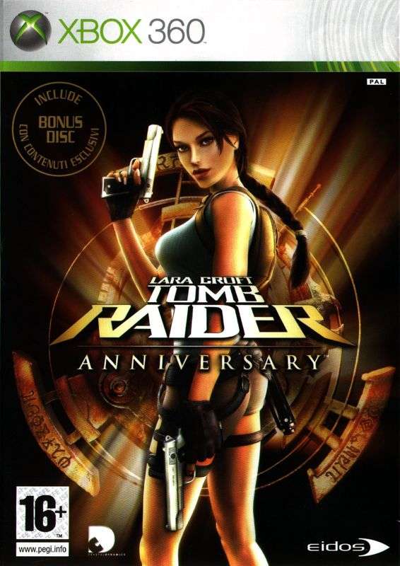XBOX 360 Lara Croft Tomb Raider Anniversary