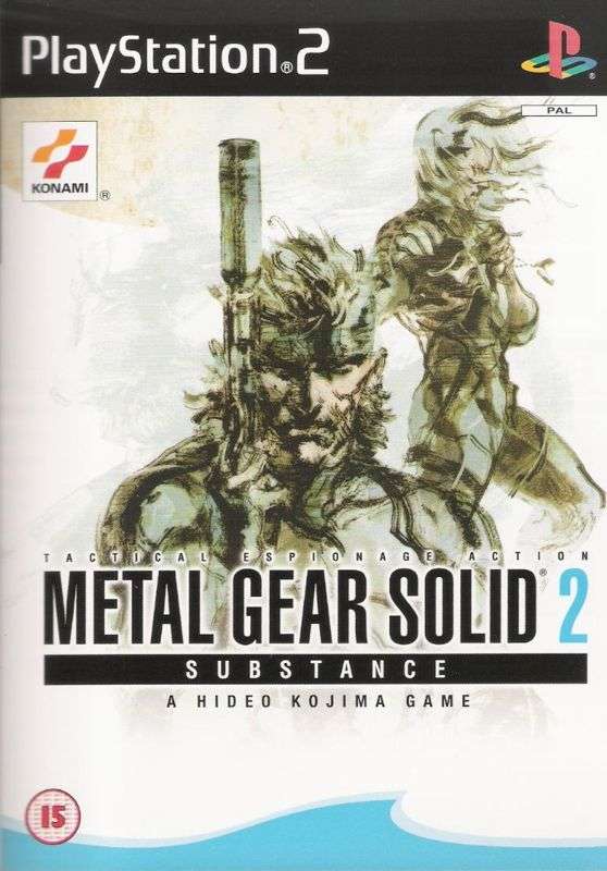 PS2 Metal Gear Solid 2 Substance