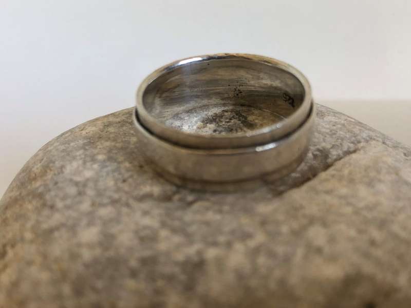 Ring - .925 Silver Double Layer Band #ML307