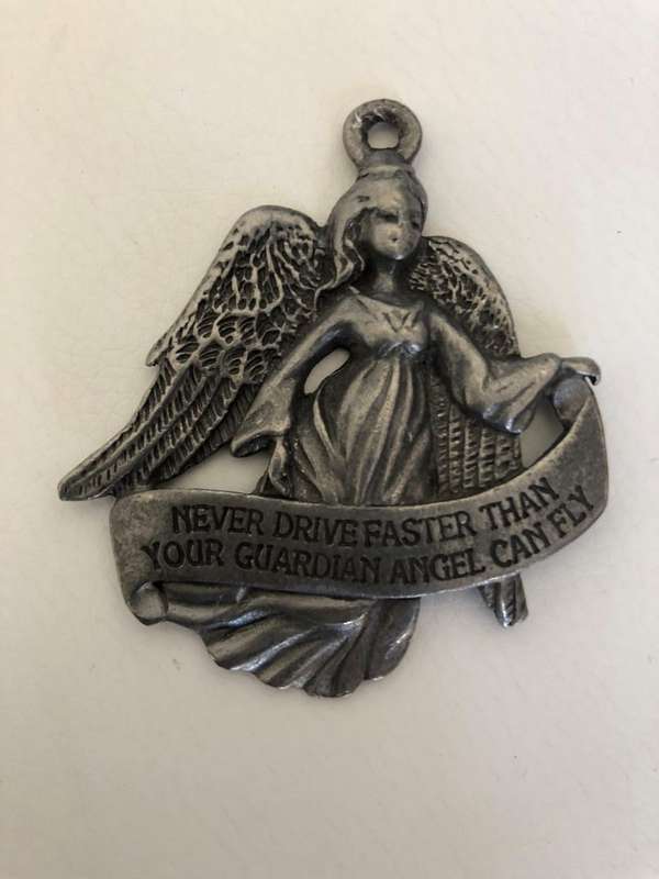 Keyring - Cathedral Art Keyring (Made in the USA), Silver Colour #ML309