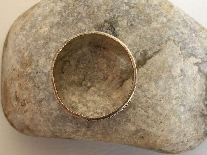 Sterling Silver ID SSP Singed Wide Ring #ML322 R395.00 | Dimensions: Ring Size W