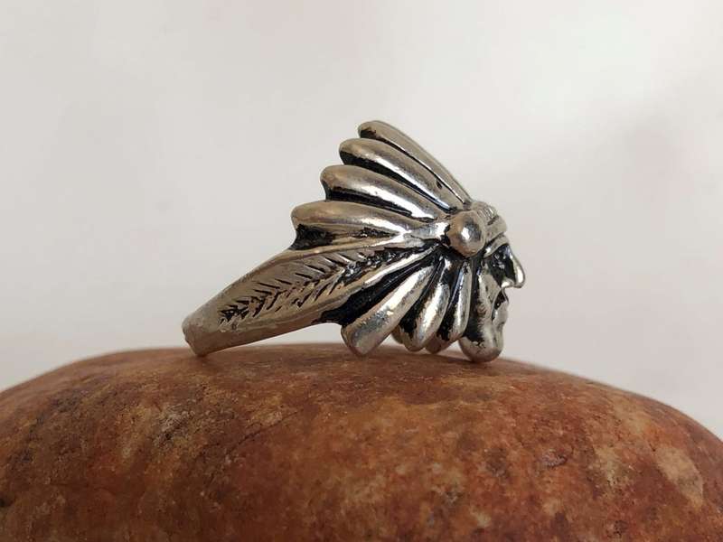 Ring - Tribal Chief Head Band. Silver Colour #ML326
