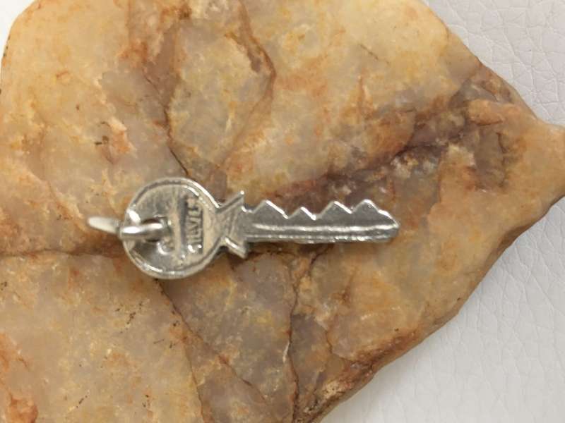 Charm - Silver Yale Key #ML365