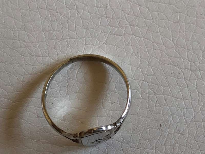 Silver Signate Ring Size L #ML414 R245.00