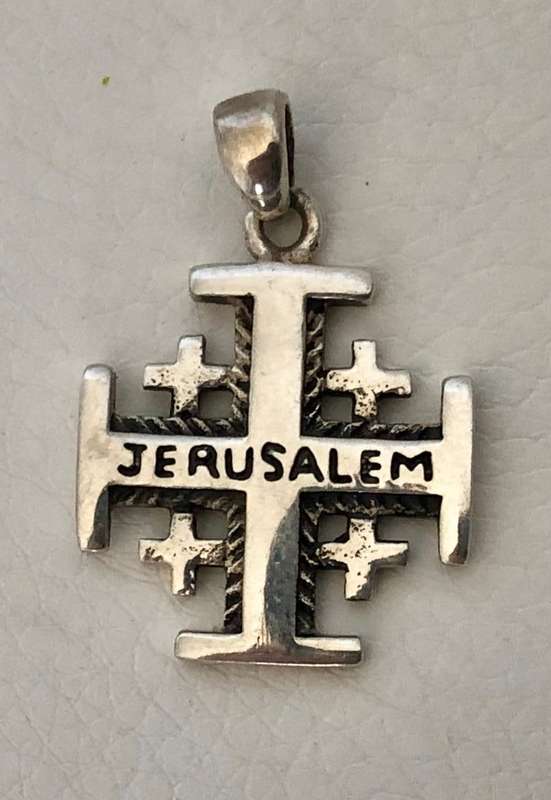 925 Silver Jerusalem Pendant (also known as Jerusalem Cross) #ML520 R495.00 | Dimensions: 26mm by...