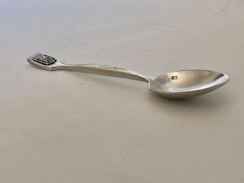 Antiques and Collectibles - Silver Plated Spoon, Metal Argentine, Versailles #ML537