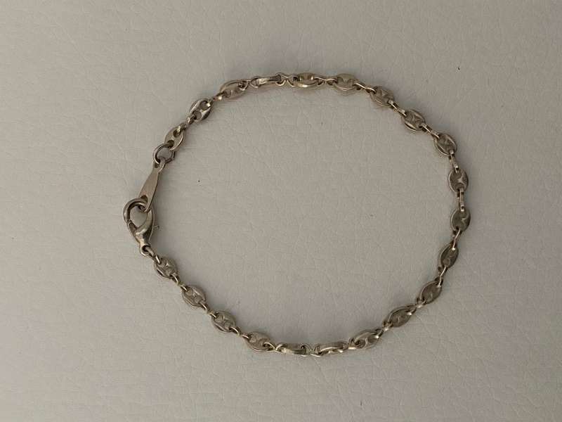 Silver Plated Children's Bracelet - mariner anchor link #ML608 R120.00 | Dimensions: 160mm x 0.3mm