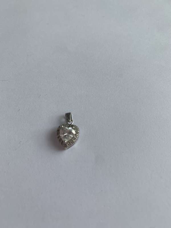 Pendant - Vintage Sterling Silver Heart #ML708