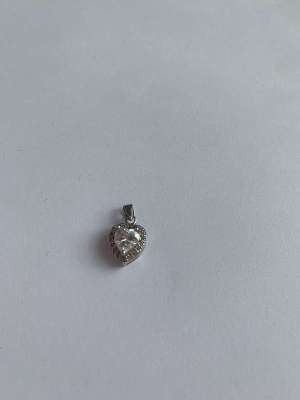 Pendant - Vintage Sterling Silver Heart #ML708