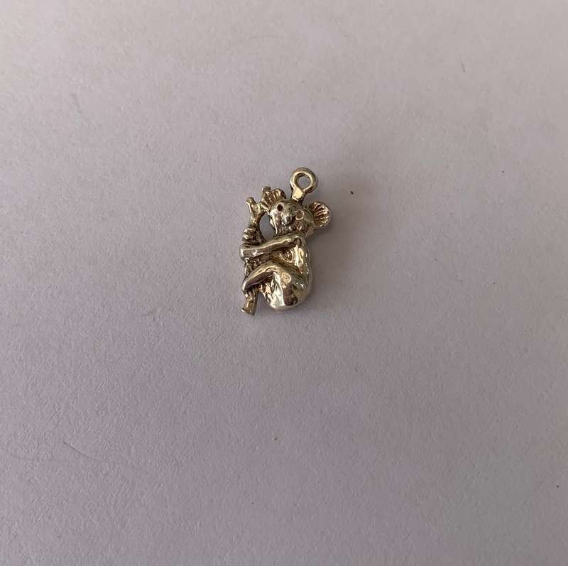 Charm - Silver Koala Bear #ML737