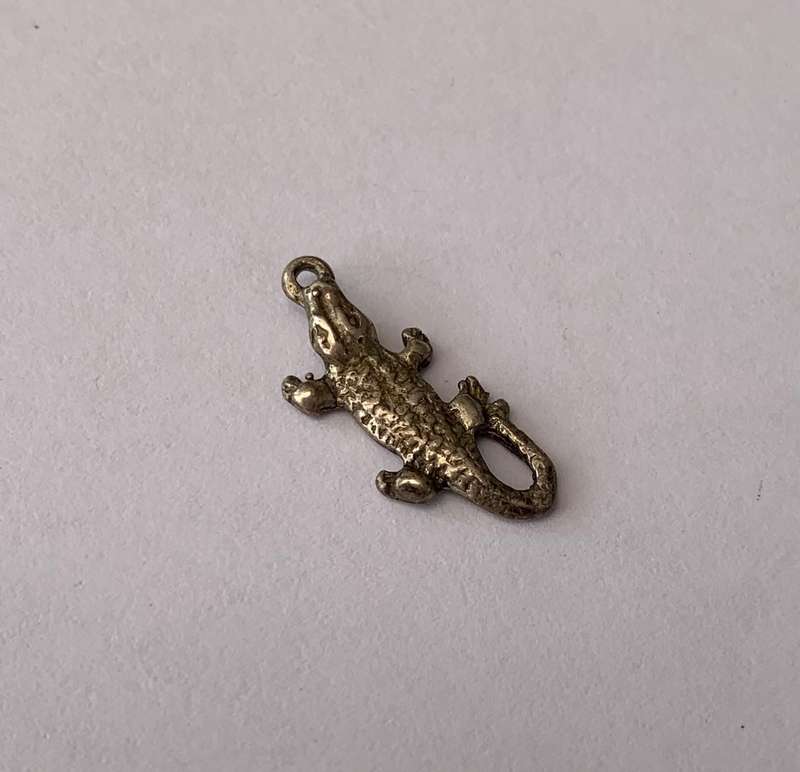 Charm - Sterling Silver Lizard/Crocodile #ML740
