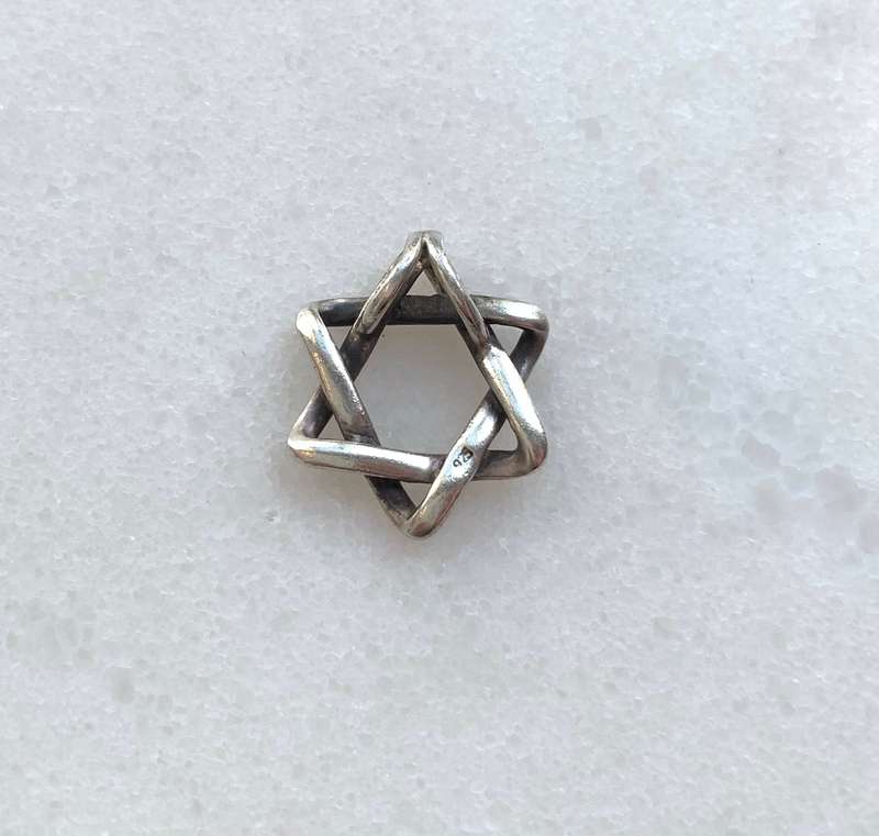 Pendant - Silver Star of David (Magen David) #ML775