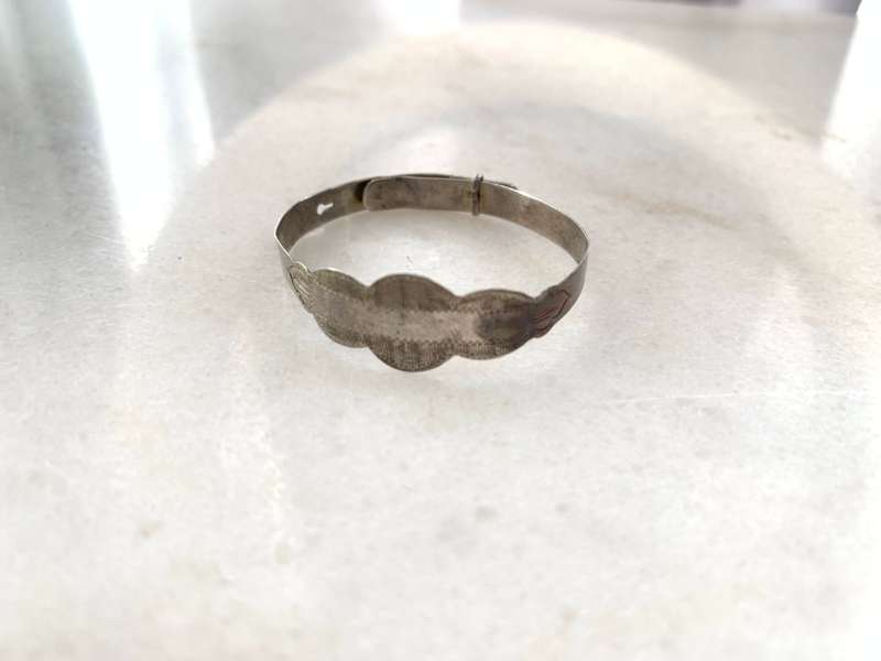 925 Silver Baby Christening Bracelet #ML942 R395.00 | Dimensions: Diameter approx. 50mm