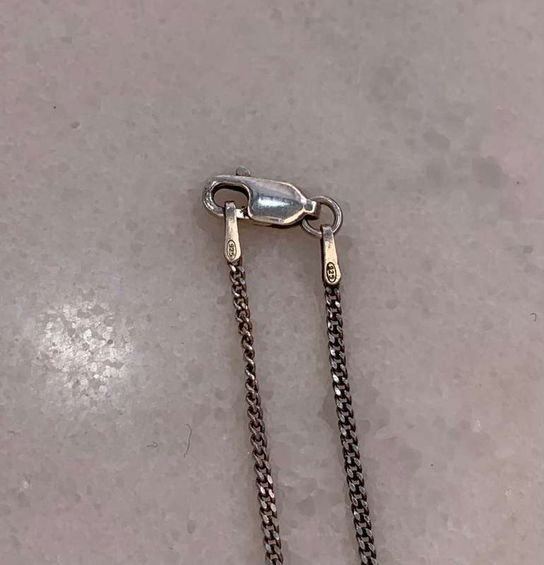 Pendant and Chain - 925 Silver Heart Pendant on 925 Silver Chain, Stamped #ML961 R695.00 | Dimens...