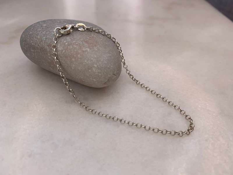 Bracelet - 925 Silver Chain #ML969 R195.00 | Dimensions: 180mm