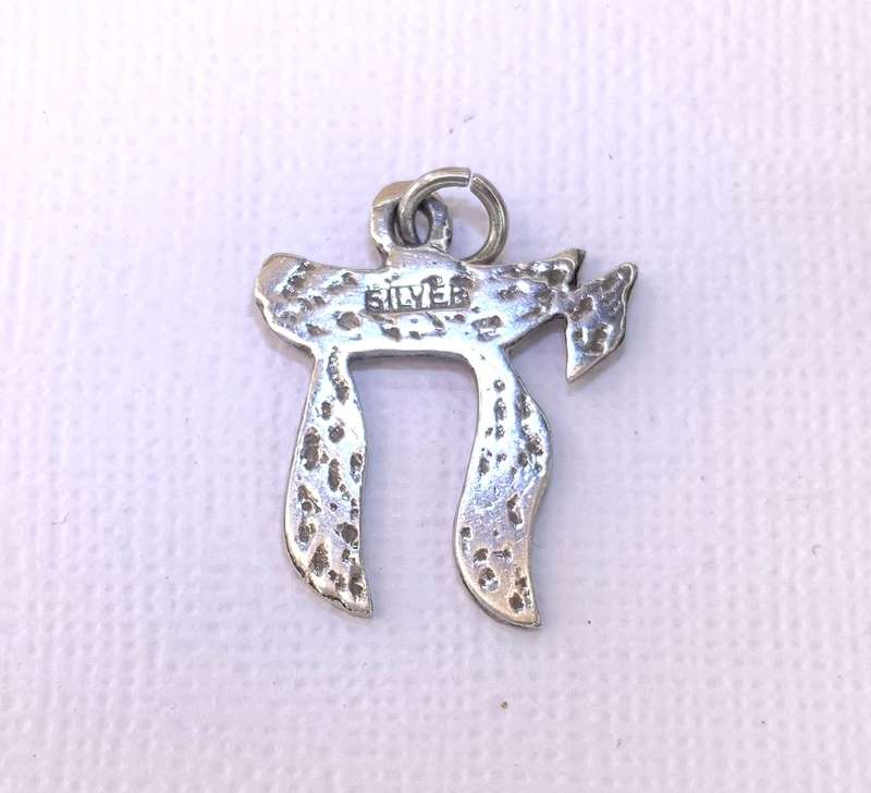 Pendant - Chai Pendant. Silver. No Chain #ML1034 R395.00| Dimensions: 22mm x 23mm