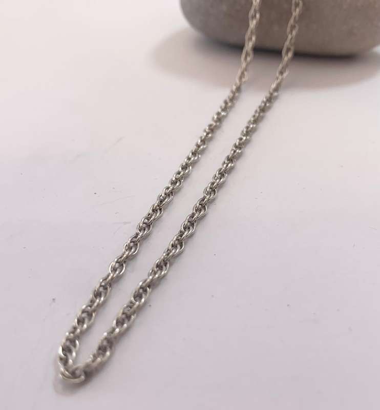 Necklace - 925 Silver Rope Chain #ML1152 R420.00 | Dimensions: 440mm