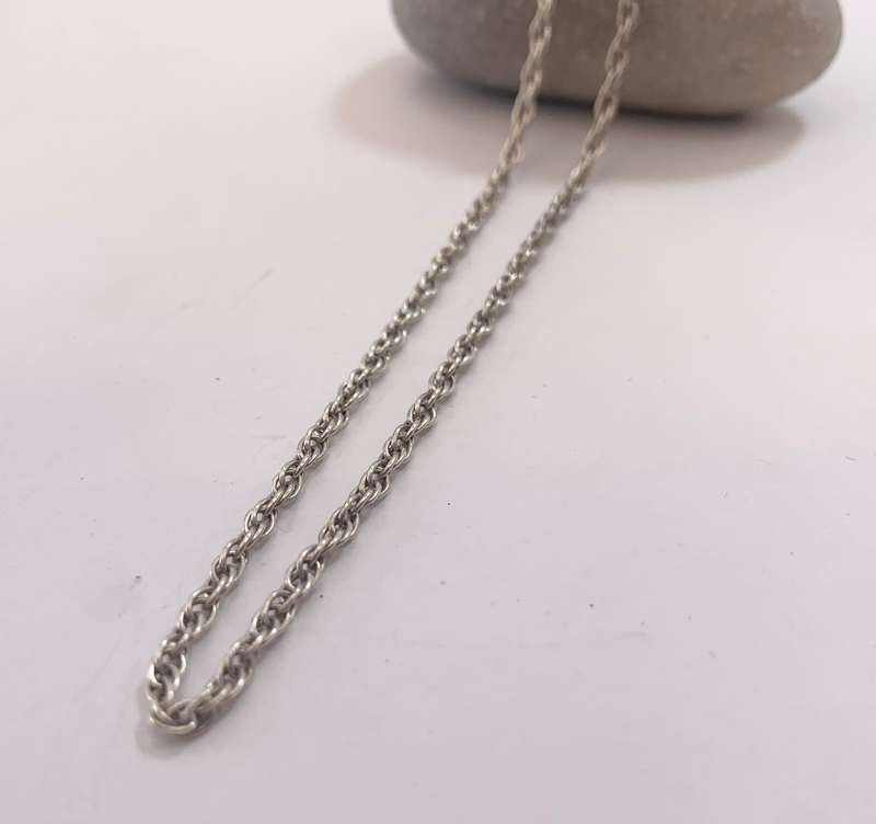 Necklace - 925 Silver Rope Chain #ML1152 R420.00 | Dimensions: 440mm
