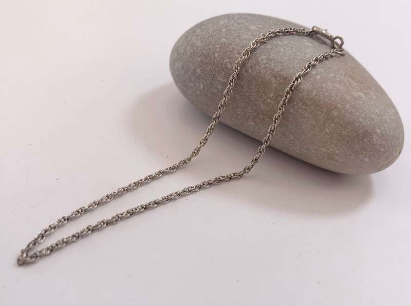 Bracelet - 925 Silver Rope Chain #ML1153 R295.00 | Dimensions: 197mm