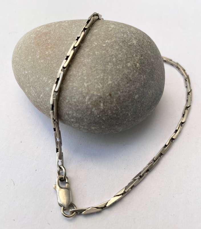Bracelet - 925 Silver Thin Chain #ML1354