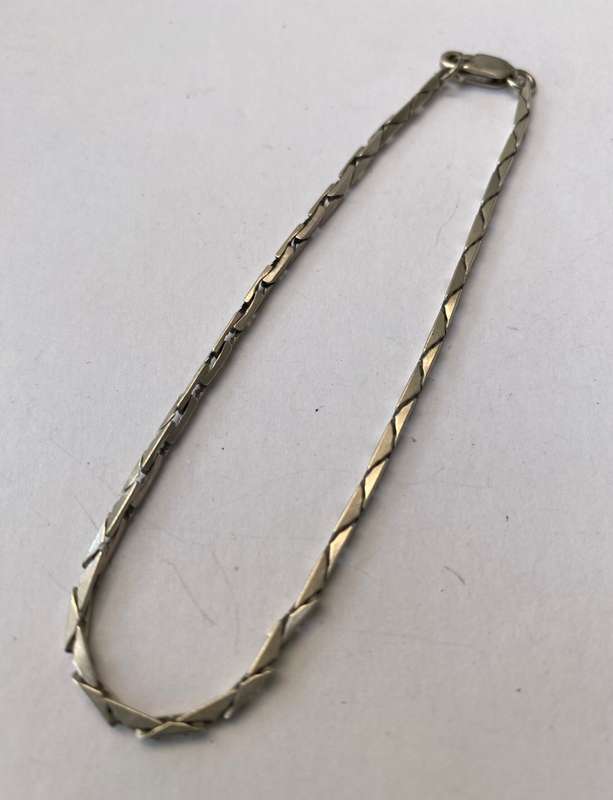 Bracelet - 925 Silver Thin Chain #ML1354