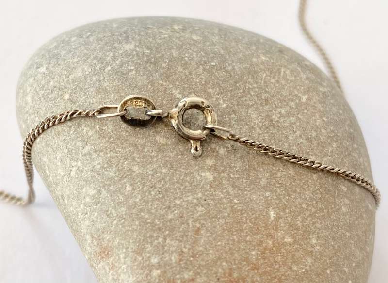 Necklace - Silver Hedgehog Pendant on Silver Chain #ML1433
