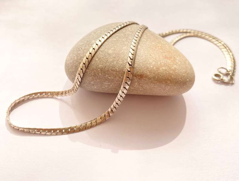 Necklace - Sterling Silver Snake Chain