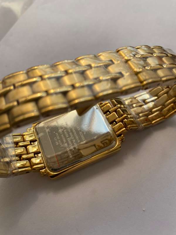 Watch - Klaus Kobec Entrepreneur Swiss Movement Gold Plates. Diamond and Mother of Pearl. Genuine...
