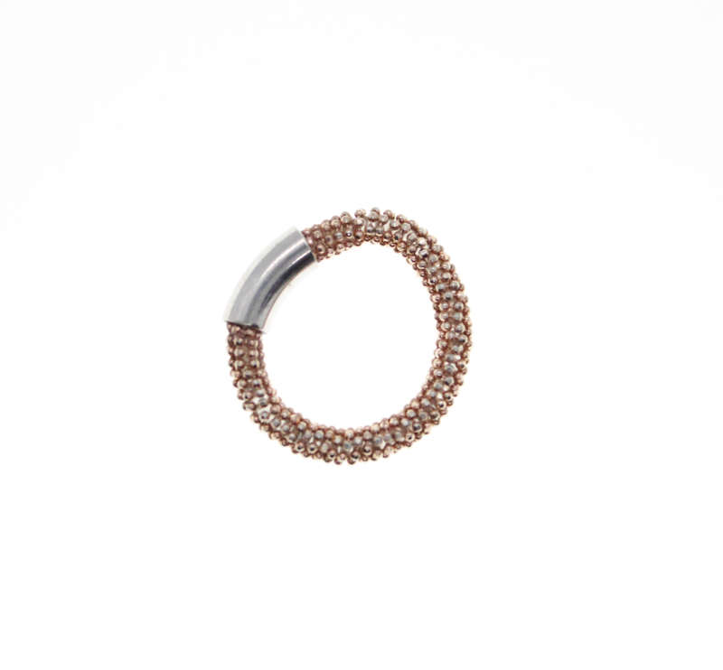 Ring - Fashion Gold Tone, Gold Tone Mesh - ML2379