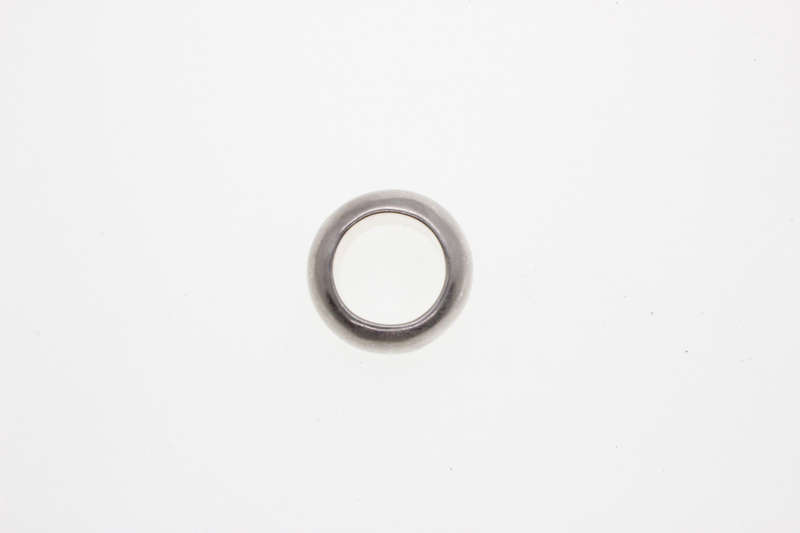 Ring - Vintage Silver Tone Chuncky Style Ring, Stamped HM. Slightly Scratched - ML2607