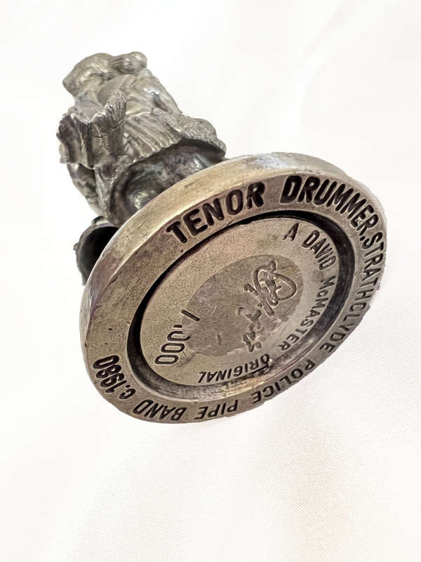 Figurine - Pewter Tennor Drummer. D. McMaster Original. A Lmtd Ed - ML2662