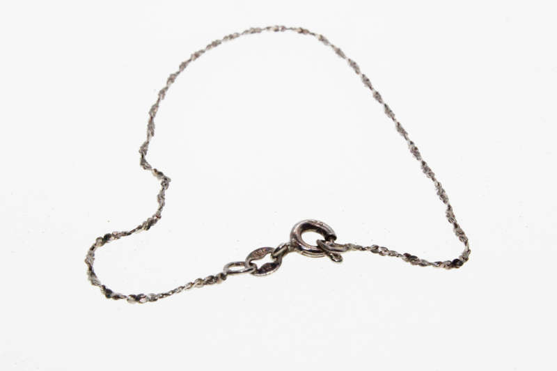 Bracelet - 925 Silver Chain Style Bracelet, Stamped Milor - ML2670