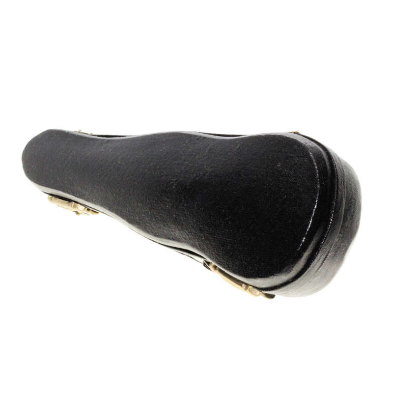 Antique Collectible - Authentic Miniature Violin and Bow. Black Case - ML2794