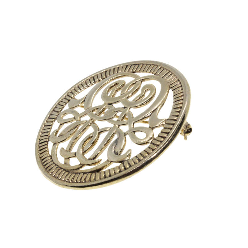 Brooch - Gold Tone Vintage Celtic Design Brooch - ML2867