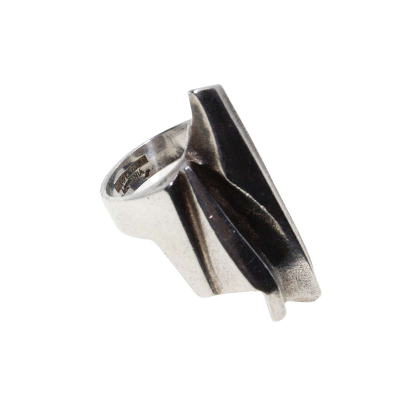 Ring - 925 Silver Lapponia Heavy Ring. Made in Finland. Star Wars Era. - ML2942