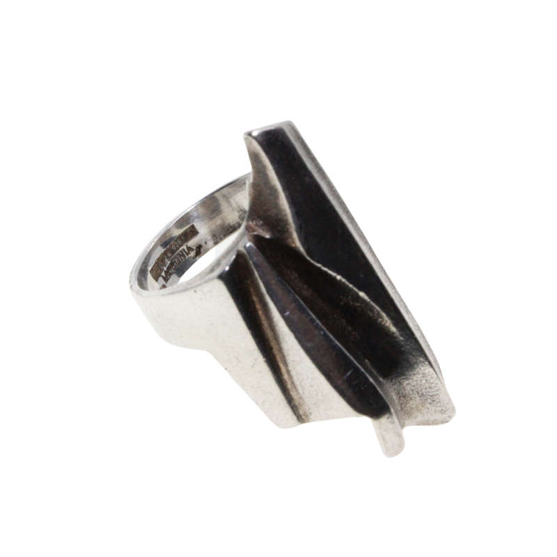 Ring - 925 Silver Lapponia Heavy Ring. Made in Finland. Star Wars Era. - ML2942