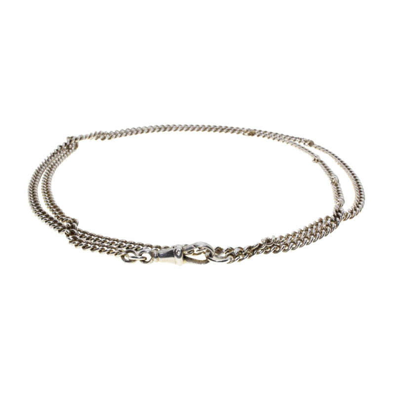 Chain - 925 Silver Cubin Link Chain - ML2945