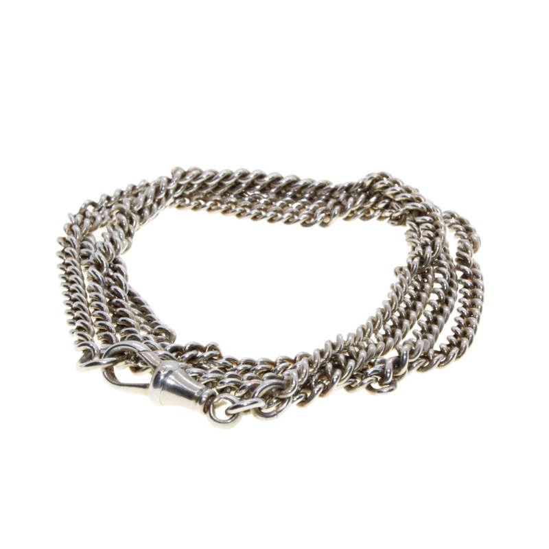 Chain - 925 Silver Cubin Link Chain - ML2945