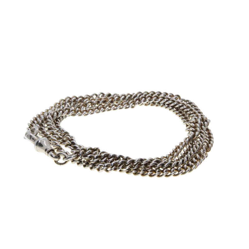 Chain - 925 Silver Cubin Link Chain - ML2945