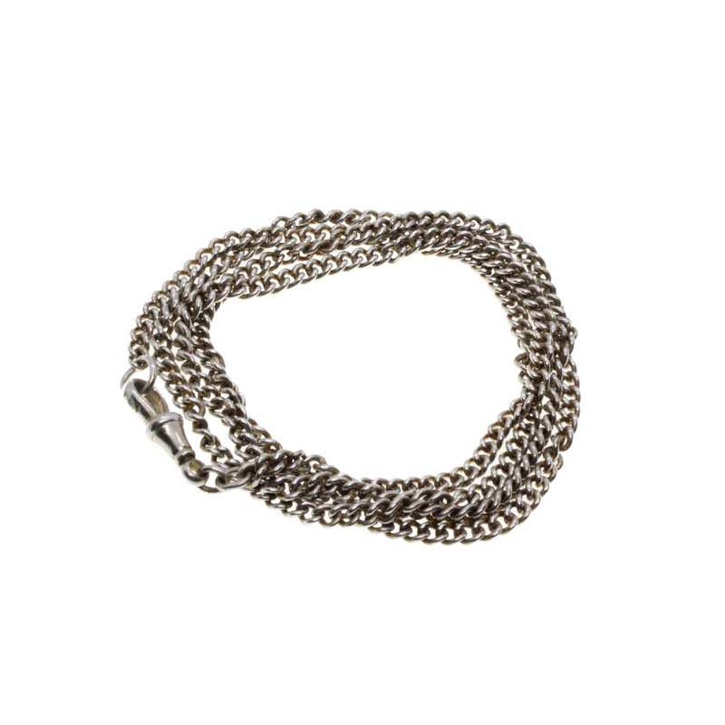 Chain - 925 Silver Cubin Link Chain - ML2945