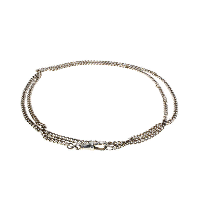 Chain - 925 Silver Cubin Link Chain - ML2945