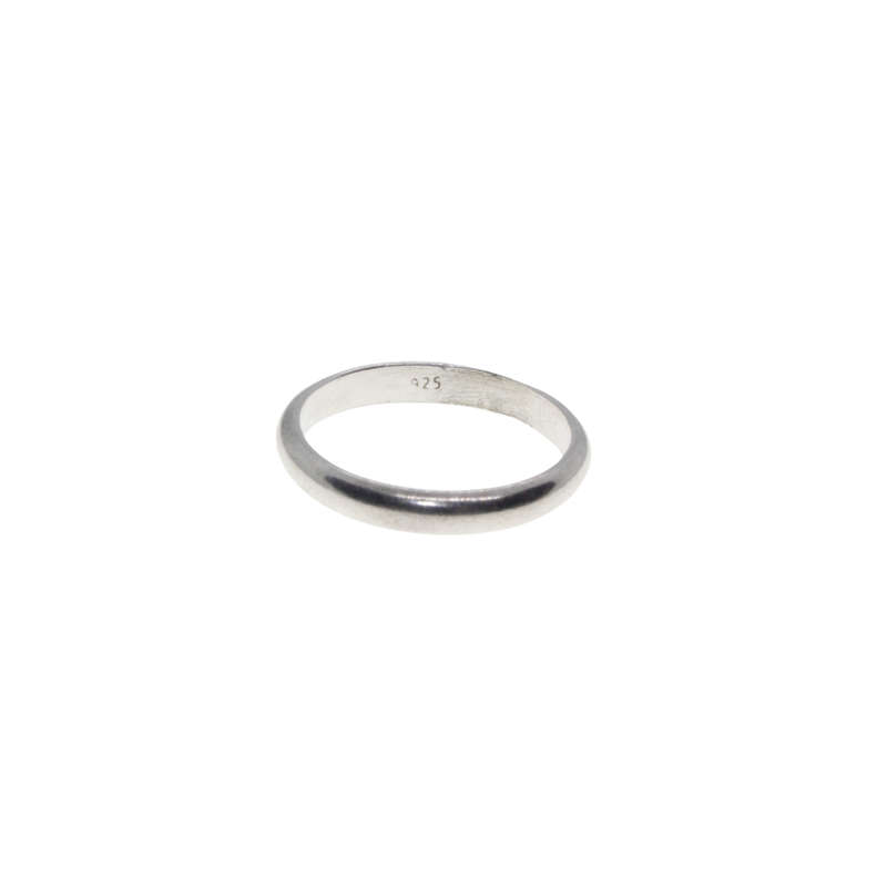 Ring - 925 Silver Ladies Wedding Band - ML2947